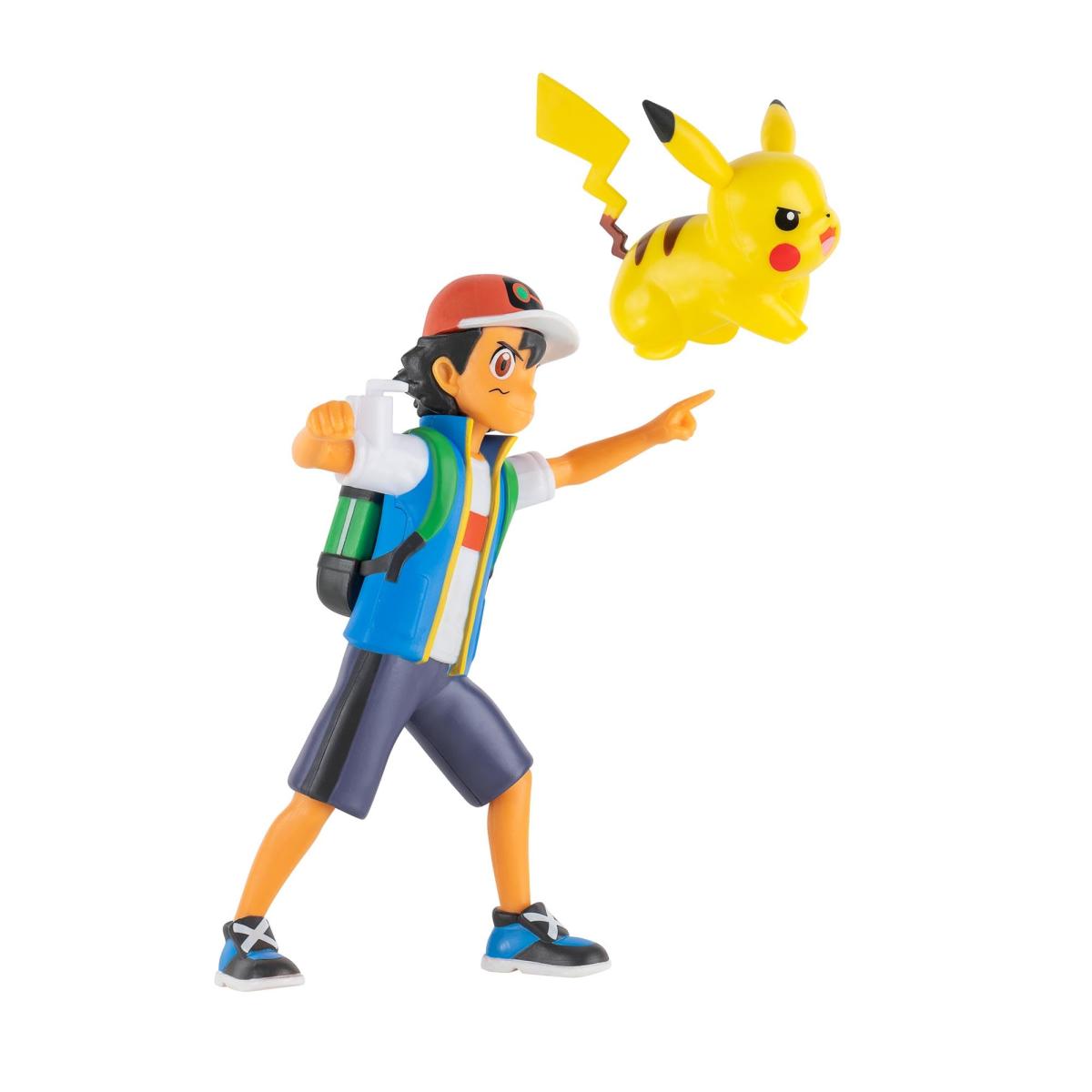 Pack figurines : Sasha et Pikachu