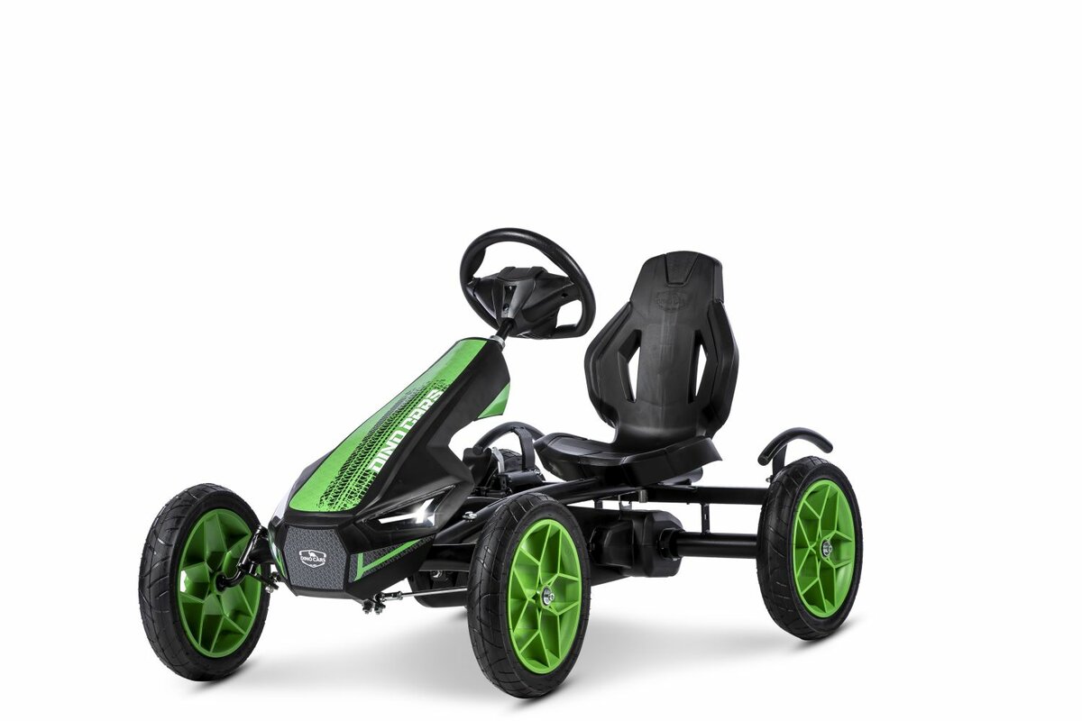 Kart à pédales DINO CARS Racer ZF vert