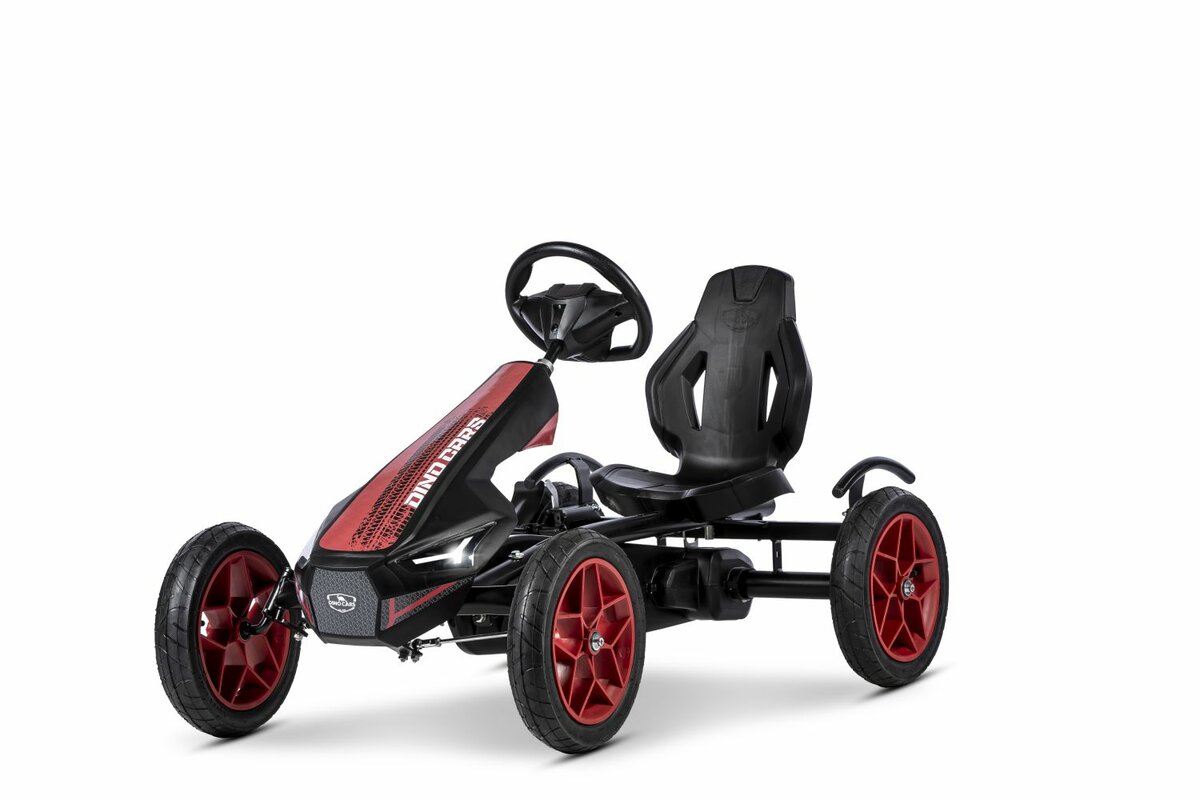 Kart à pédales DINO CARS Racer BF1 rouge
