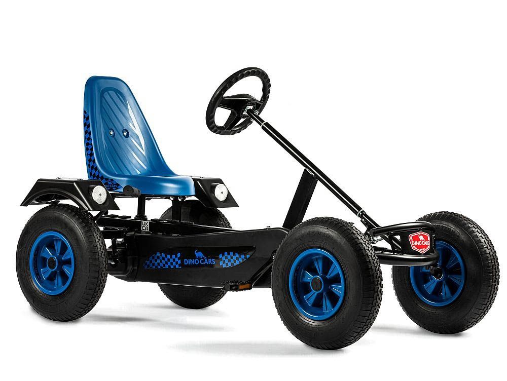 Kart à pédales DINO CARS Sport BF3 bleu