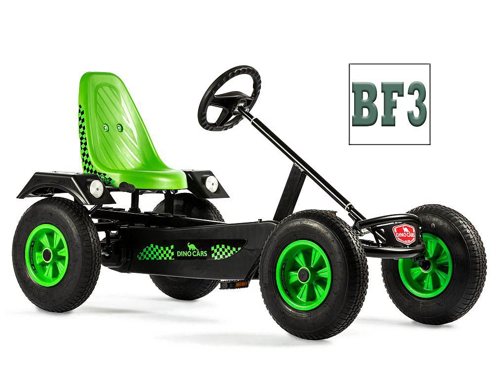 Kart à pédales DINO CARS Sport BF3 vert