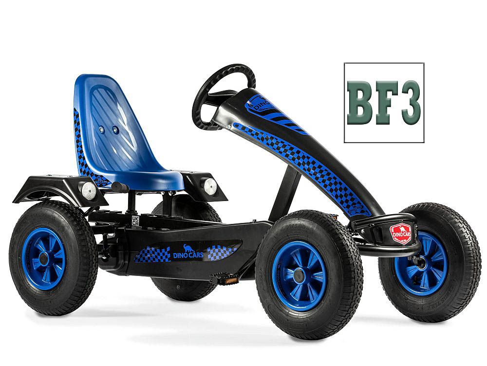 Kart à pédales DINO CARS Super Sport BF3 bleu