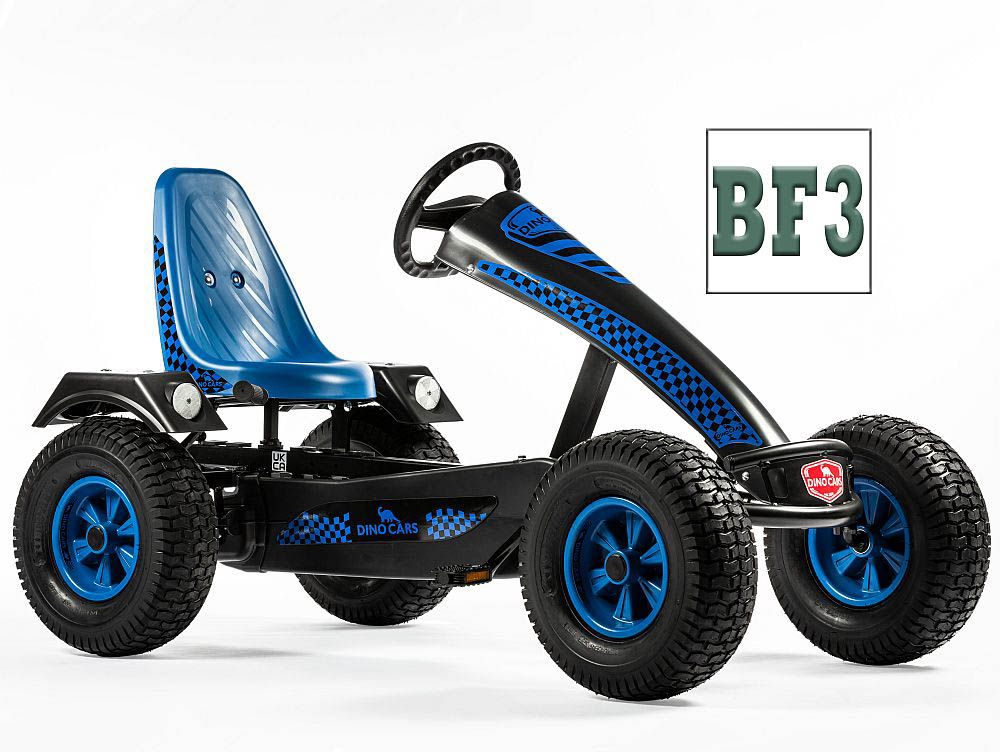 Kart à pédales DINO CARS Camaro BF3 bleu