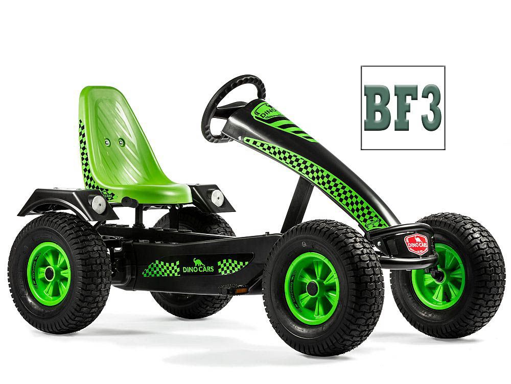 Kart à pédales DINO CARS Camaro BF3 vert