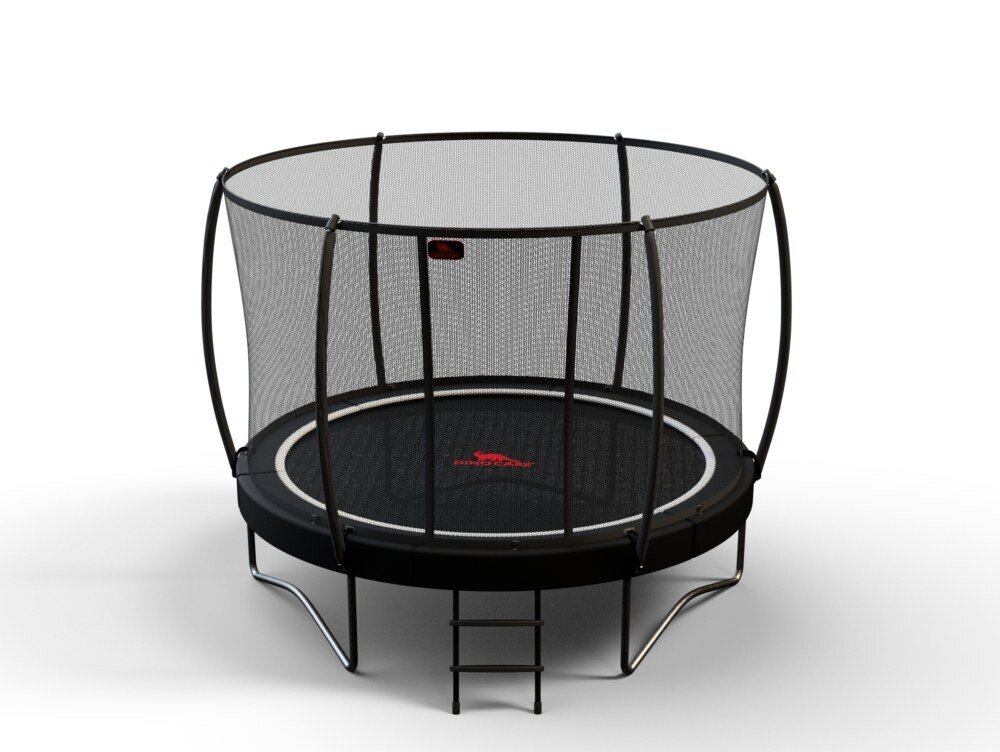 Trampoline DINO CARS Pro Line Ø 305 cm avec filet de sécurité et échelle