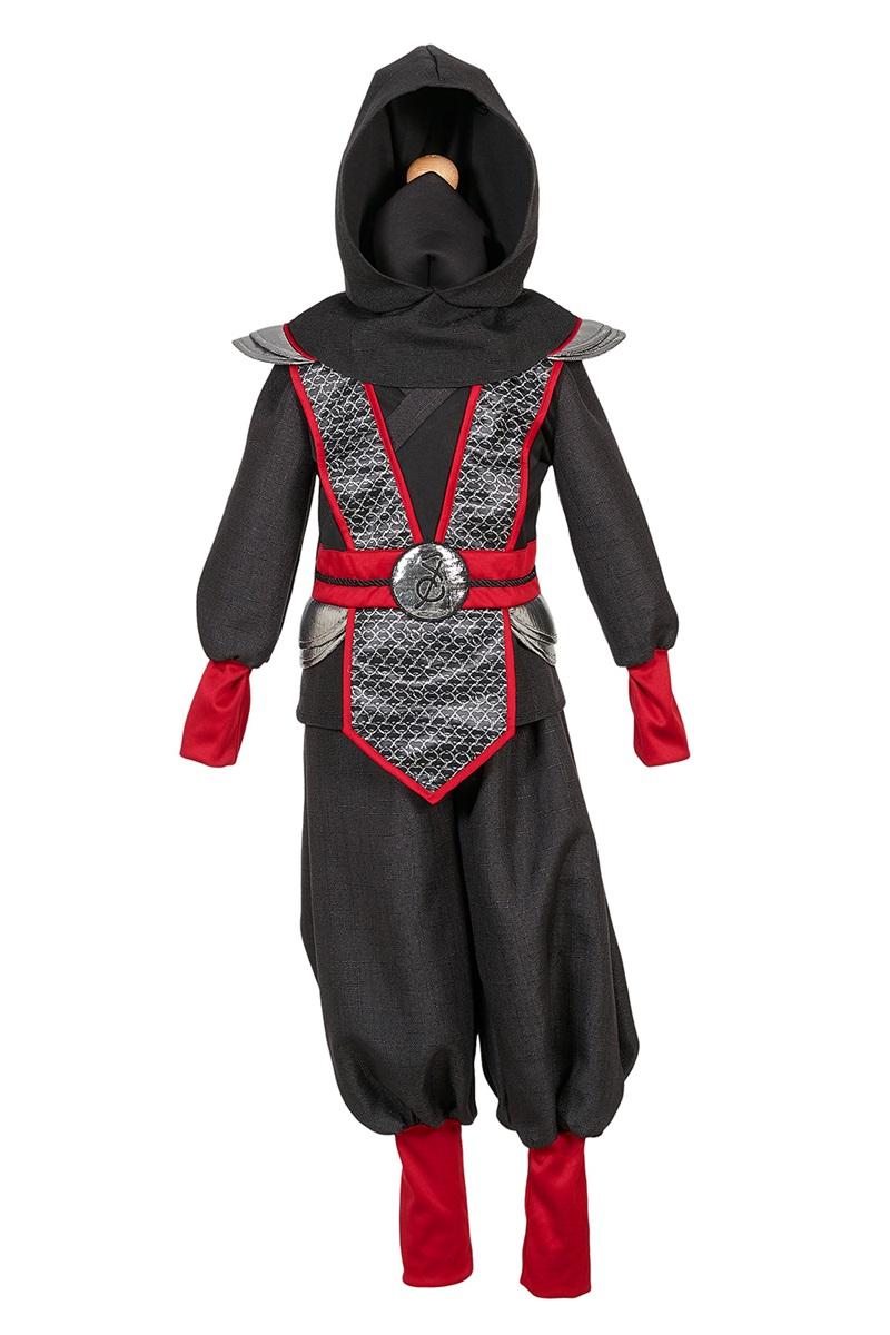 Costume Ninja noir et rouge 8 - 10ans