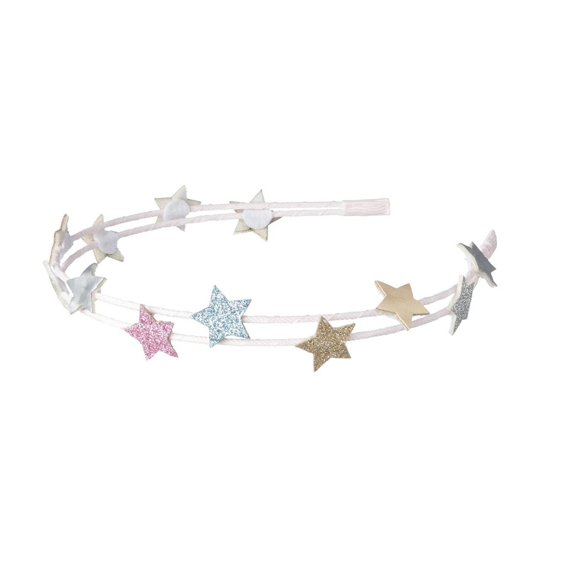 Diademe a paillettes Zela etoiles