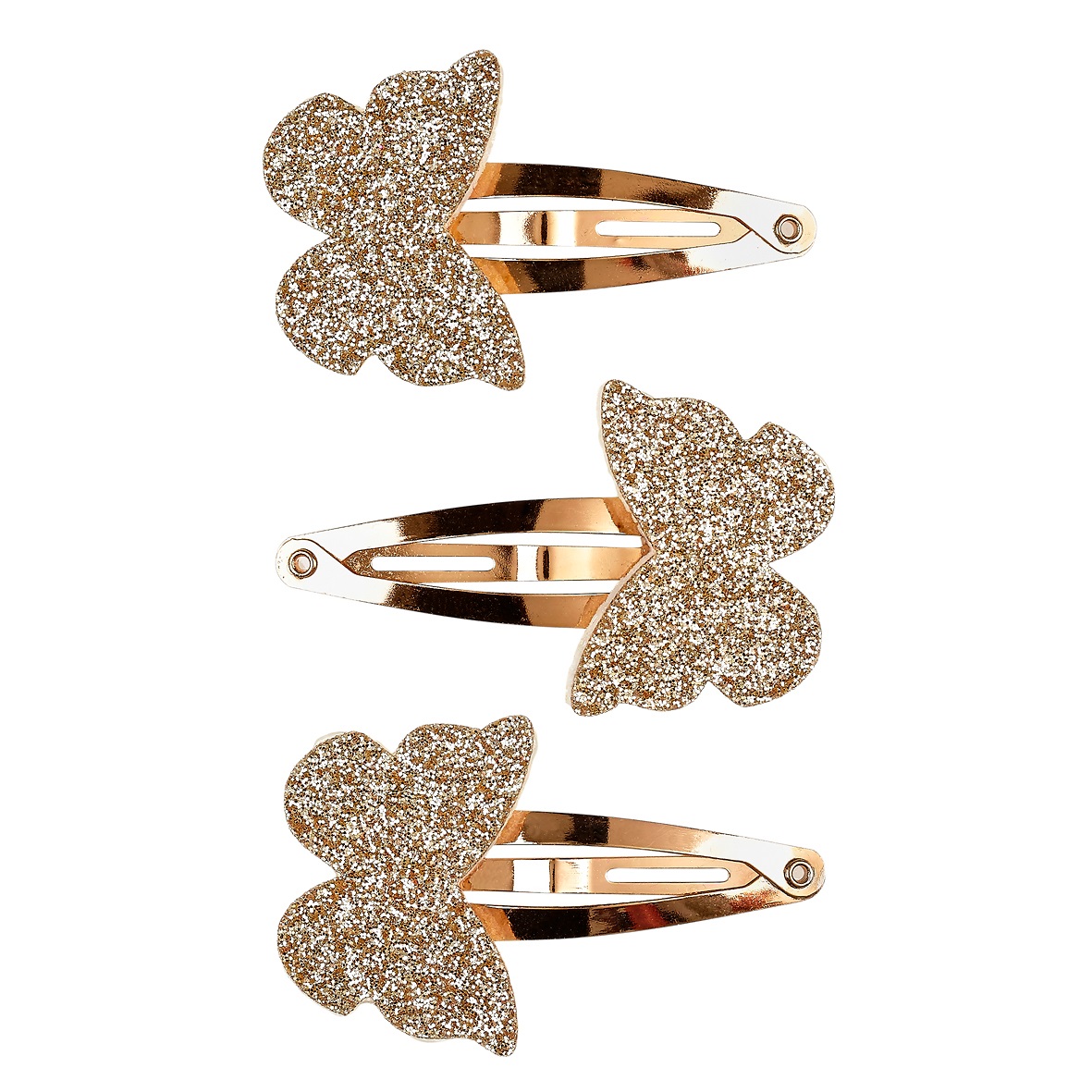 Lot de 3 barettes papillon penelope