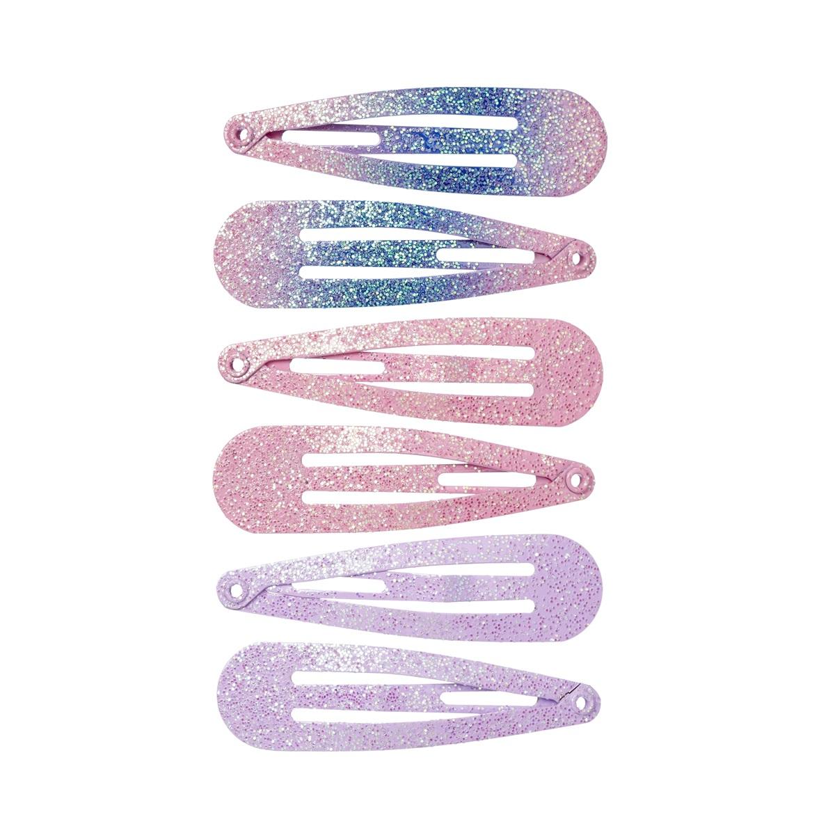 Lot de pinces a cheveux nanda rose