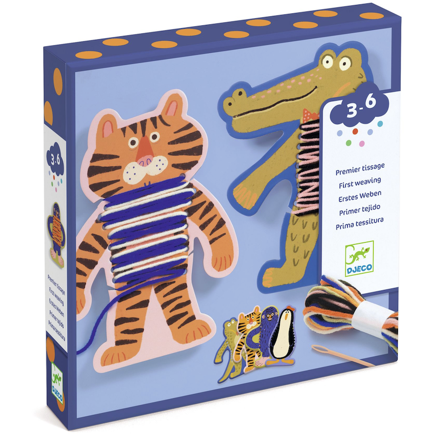 Premier tissage - Les pulls des animaux Djeco