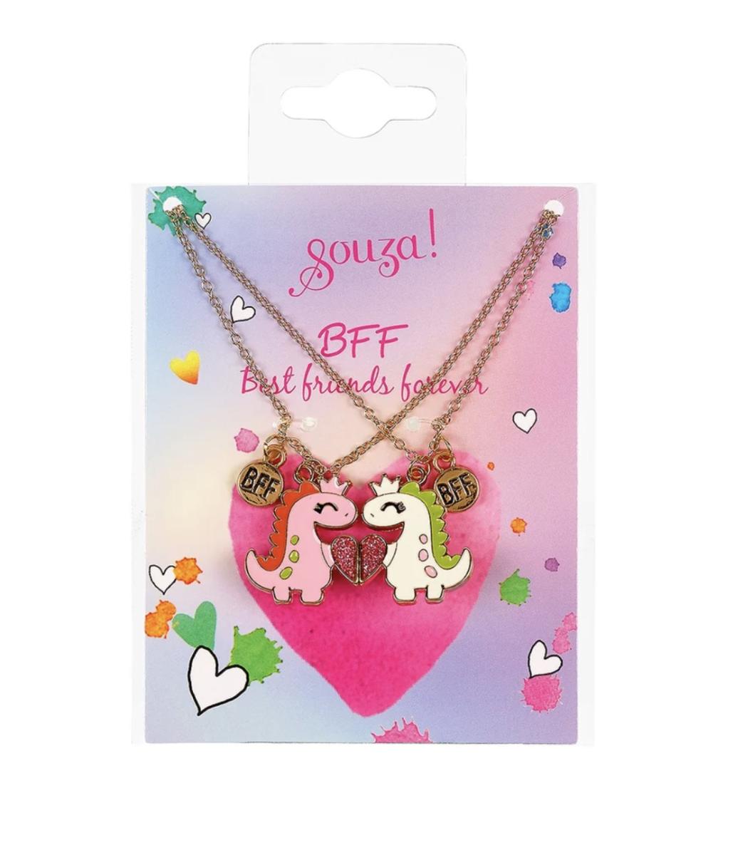 Coffret cadeau BFF Dino 2 colliers