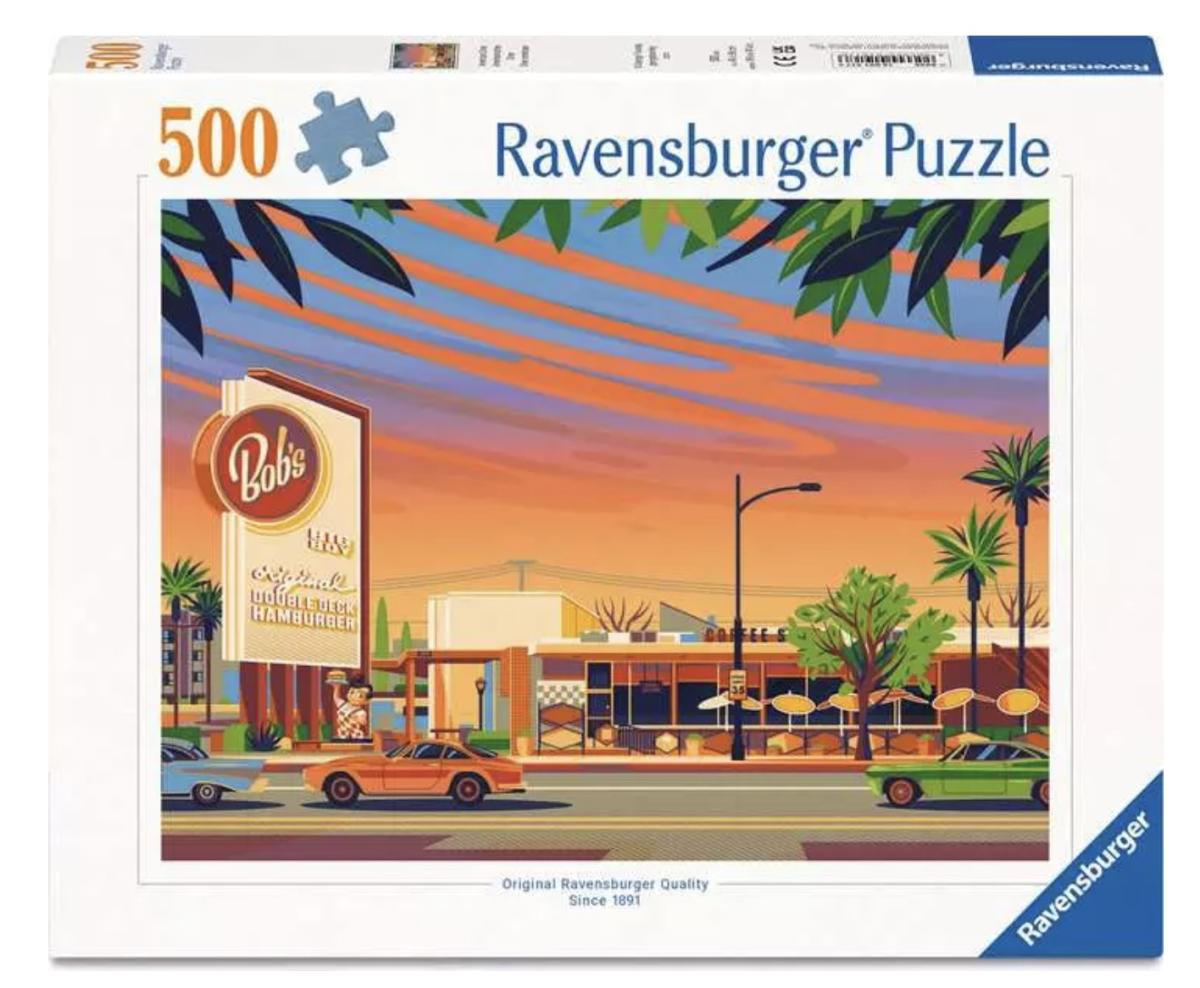 Puzzles Adultes 500 pieces - Diner americain