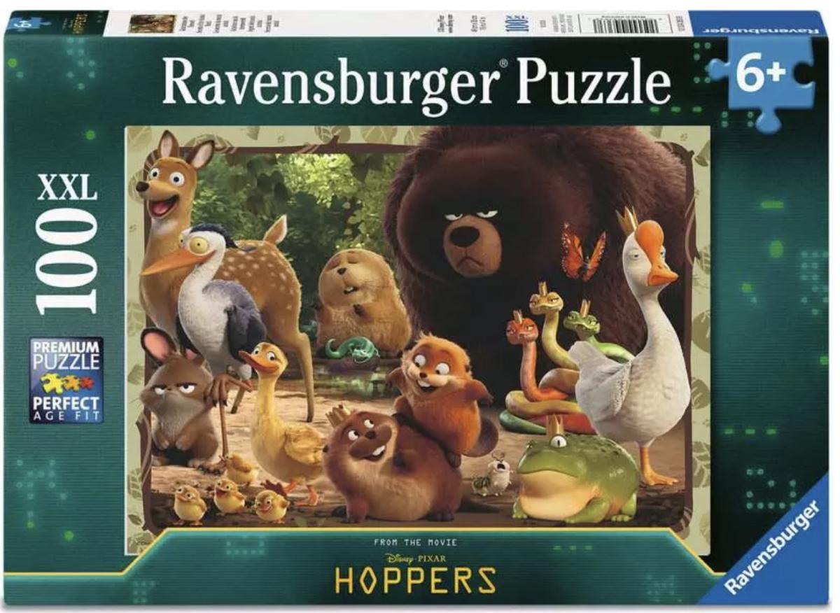 Puzzles Enfants 100 XXL pieces - Les secrets du monde animal
