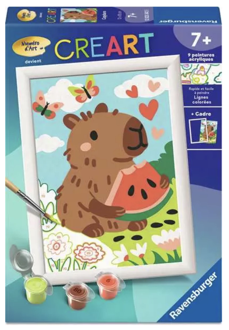 CreArt Kids 13x18cm - Capybara