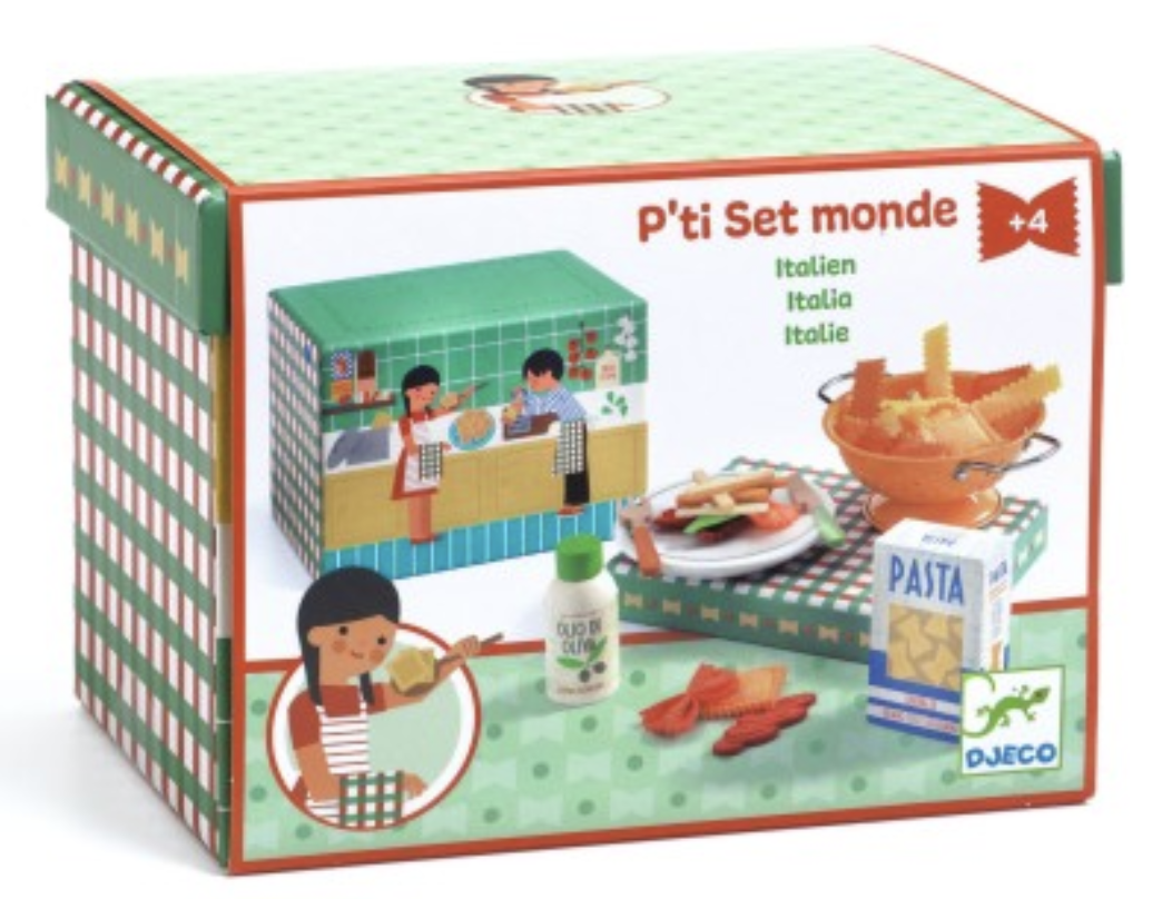 Pti set monde Italie- Pates -Djeco