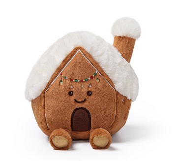 Peluche Christmas Starlight Gingerbread House