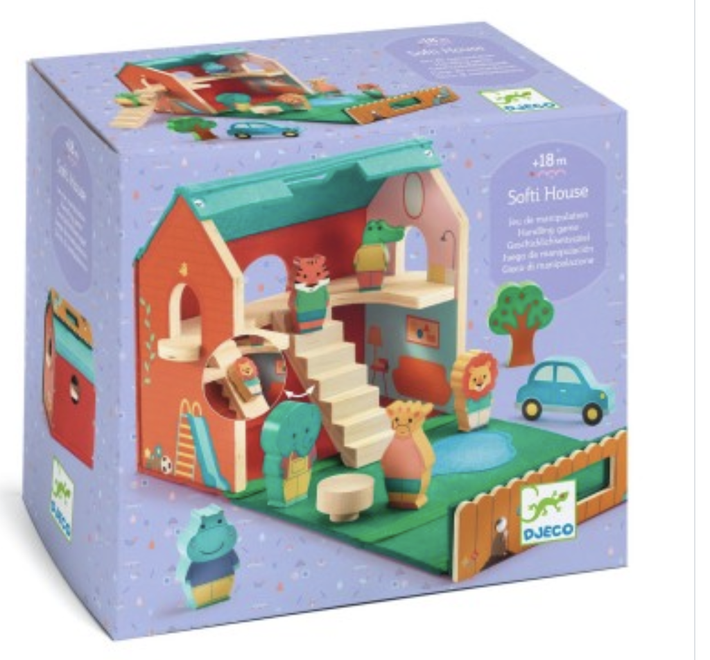 Maison nomade PM animaux de la jungle - Djeco