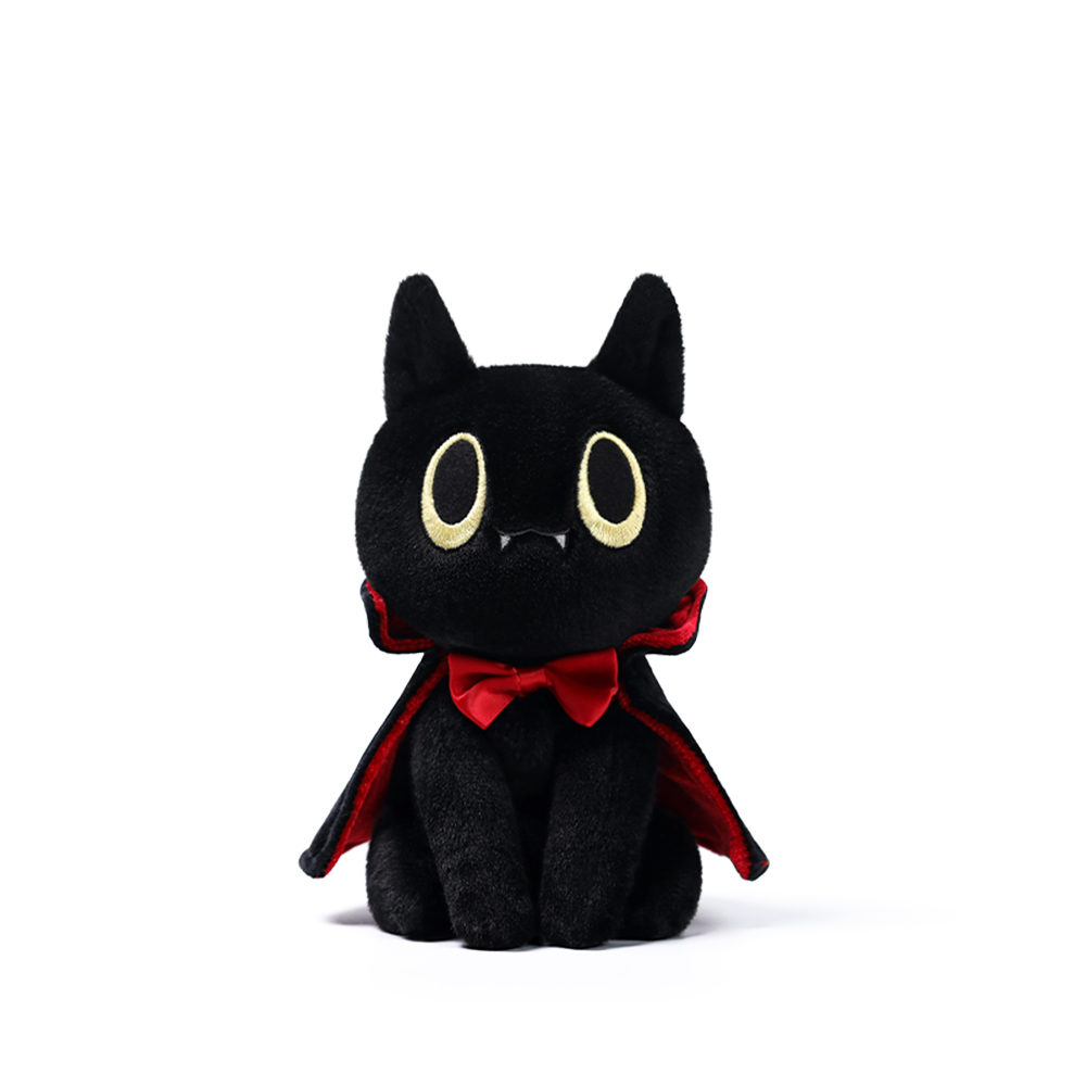 Peluche Dracula Black Cat 18cm