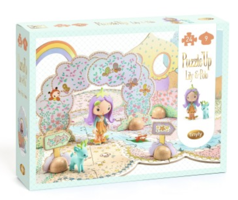 Puzzl Up Lily et Polo - Tinyly - Djeco