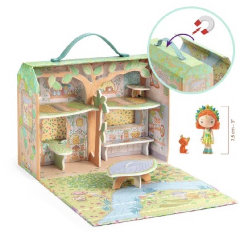 Maison des bois de Sylvia et Fox - Tinyly - Djeco