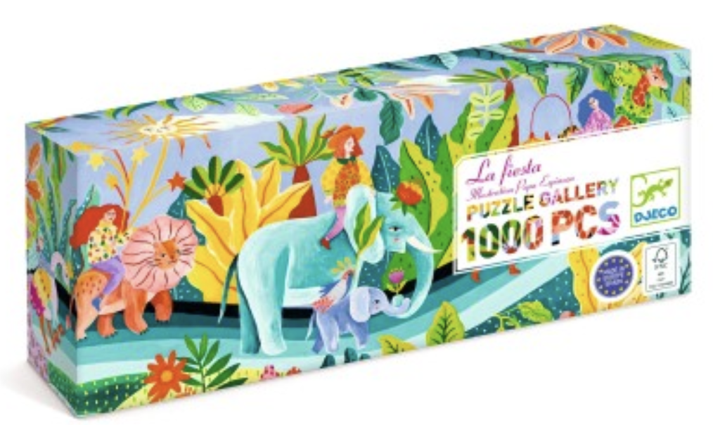 Puzzle la fiesta - 1000 pieces - Djeco