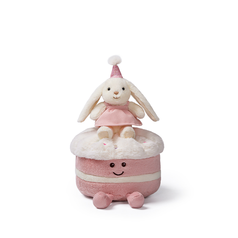 Peluche Leveret Birthday Cake