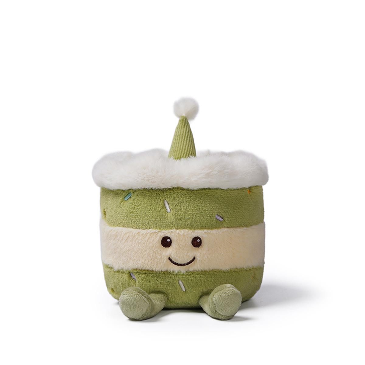 Peluche Matcha Birthday Cake 18 cm