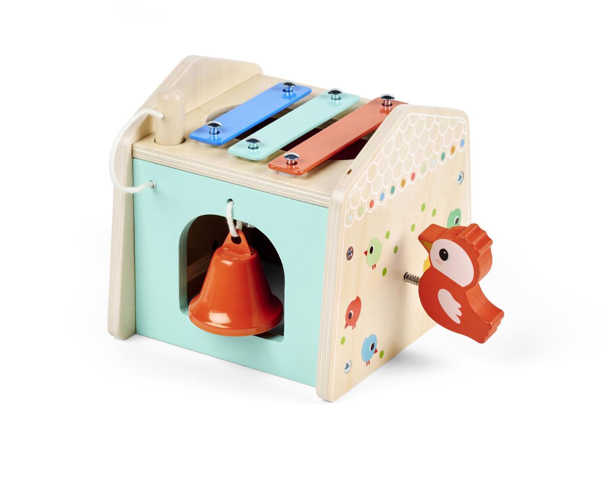 Maisonette d activites sonore en bois