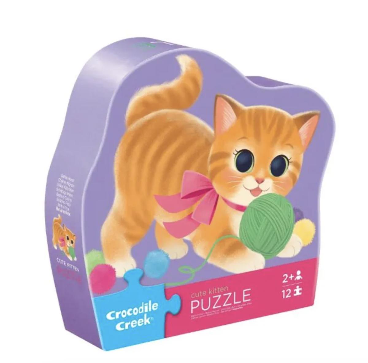 Mini puzzle - 12 pieces - chatons mignons
