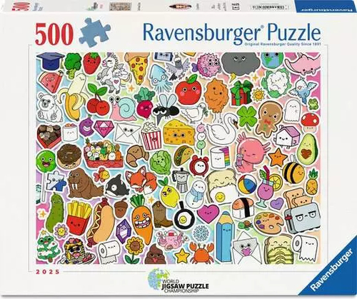 Ravensburger 12001796 puzzle Jeu de puzzle 500 pièce(s) Animaux