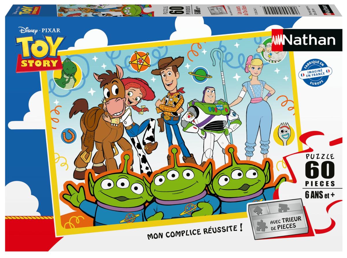 Puzzle 60 p - Les jouets de Toy Story