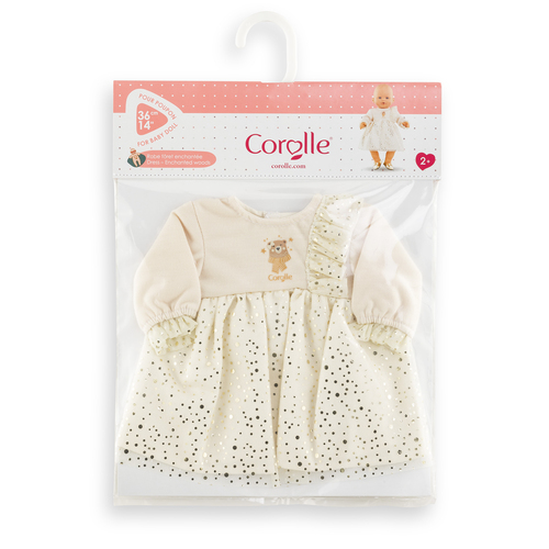 Corolle BB36 Robe foret enchantee