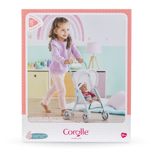 Corolle BB30 Poussette etoiles