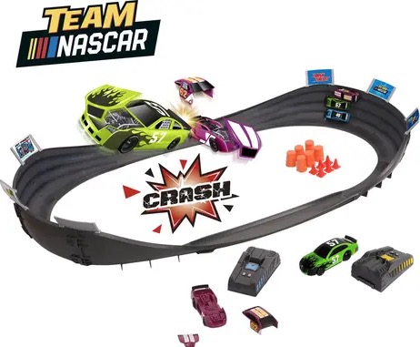Circuit de Nascar avec 2 voitures