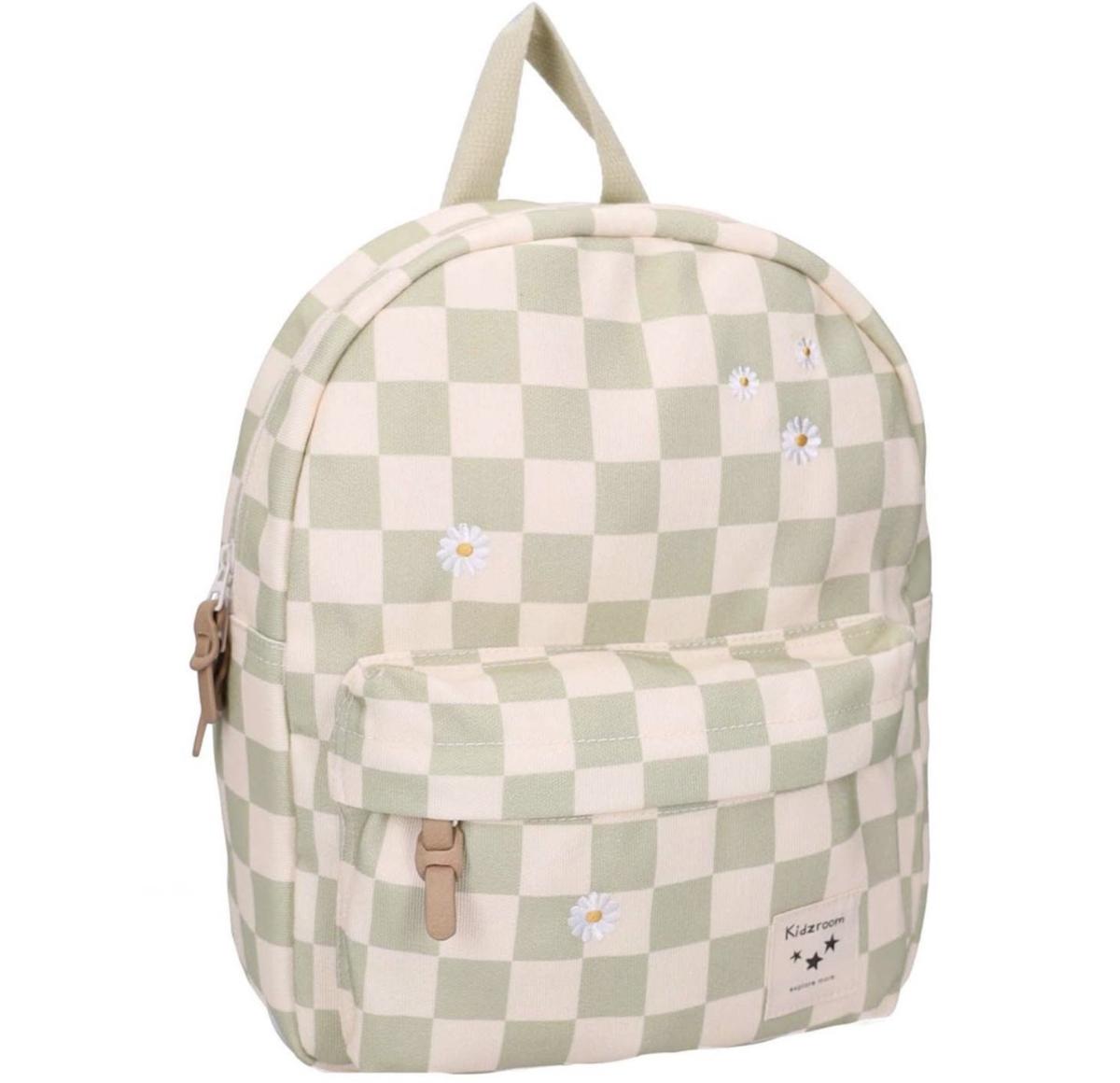 Sac a dos paquerettes - Beige/vert