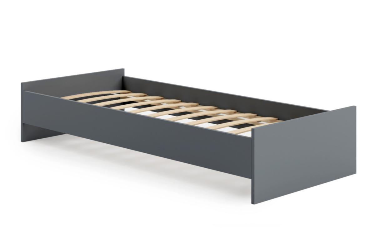 Lit junior Karo 190 x 90 cm - gris