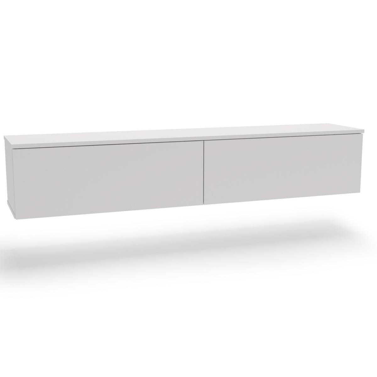 Meuble TV Nicole 160 cm - blanc