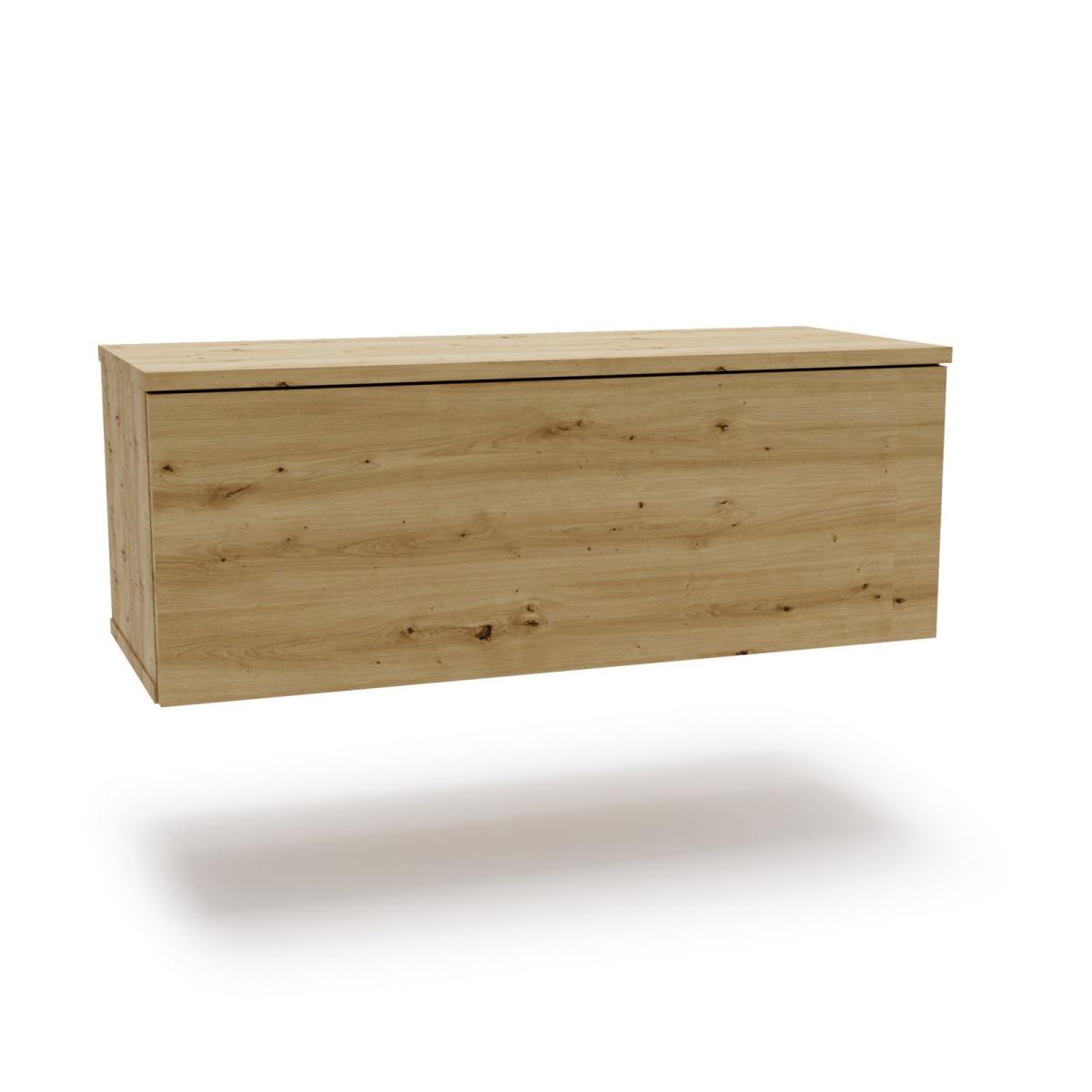 Meuble TV Nicole 80 cm - chêne artisan