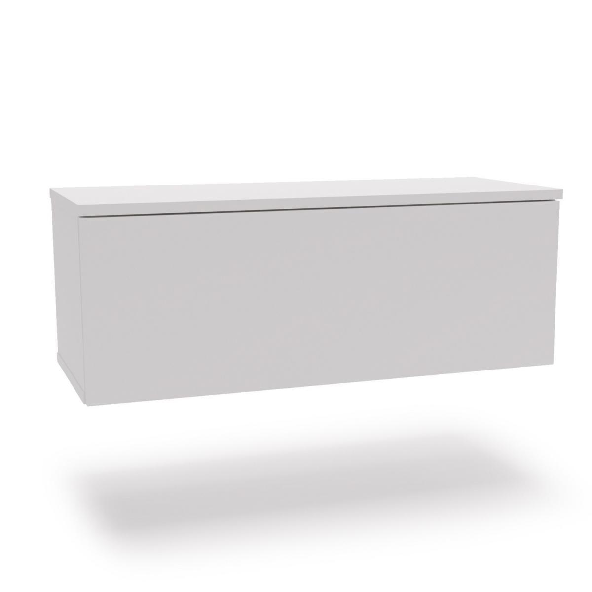 Meuble TV Nicole 80 cm - blanc