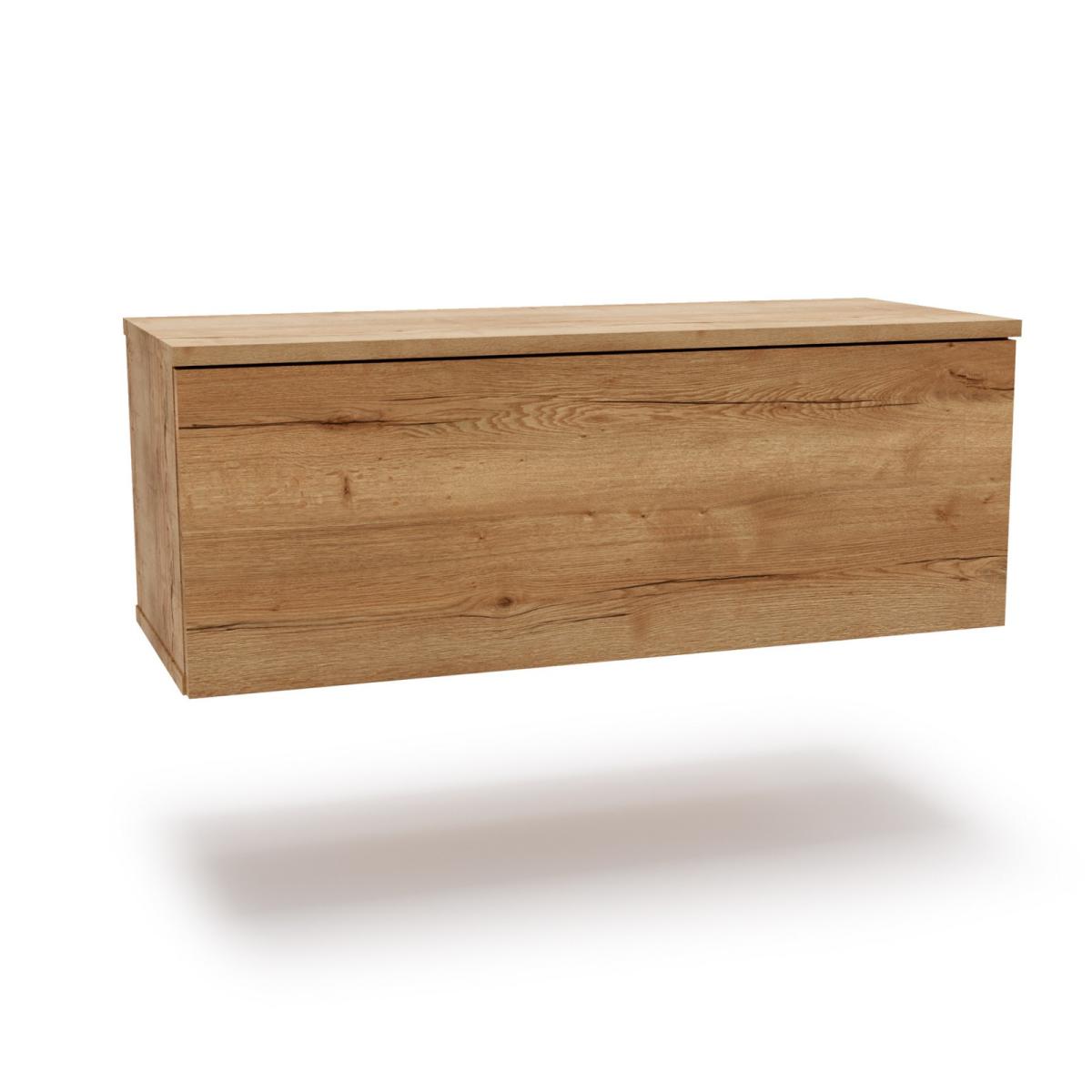 Meuble TV Nicole Oak 80 cm - chêne