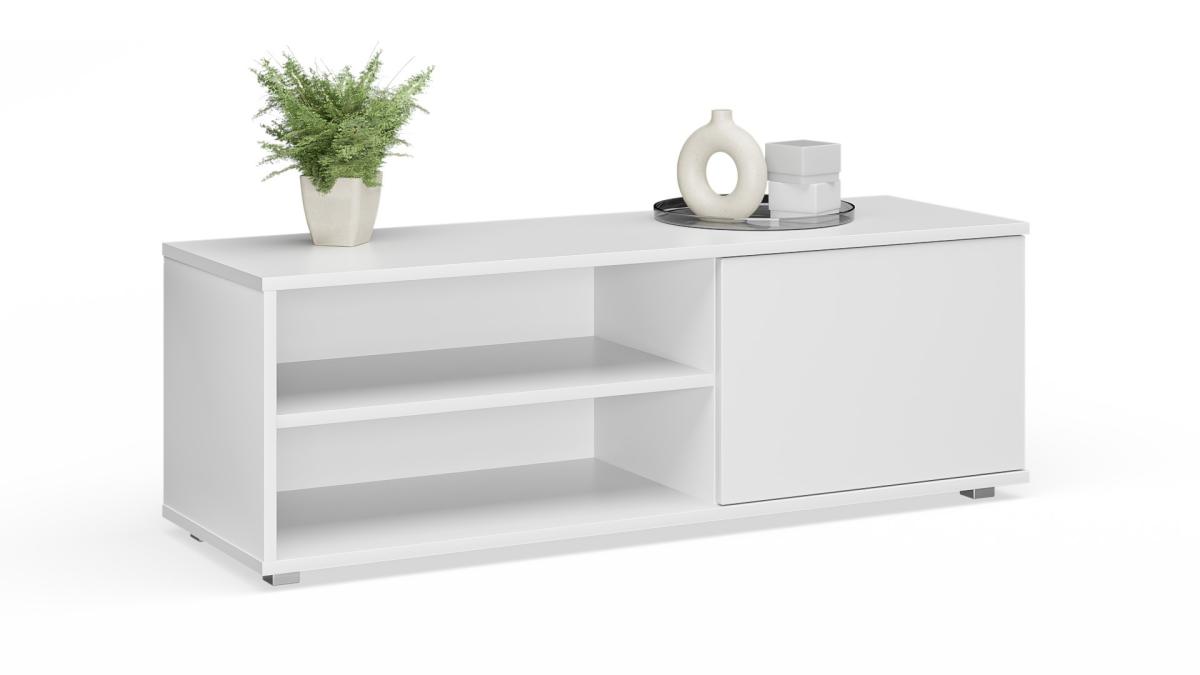 Meuble TV Viva 110 cm - blanc