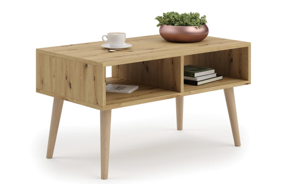 Table basse Sandi - chêne artisan