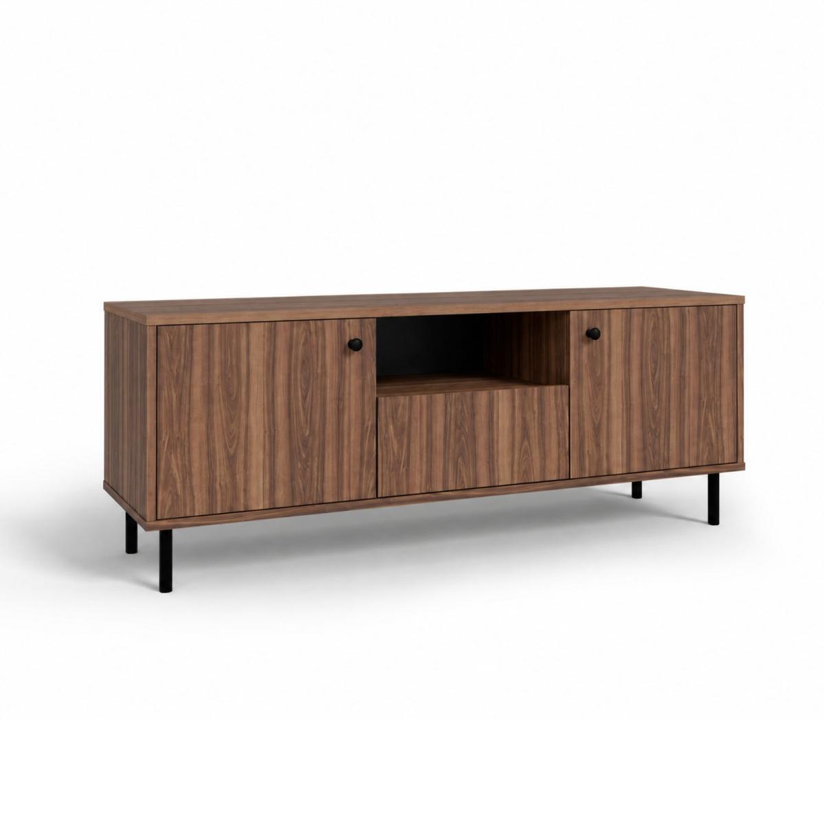 Meuble TV Venus 137 cm - noyer