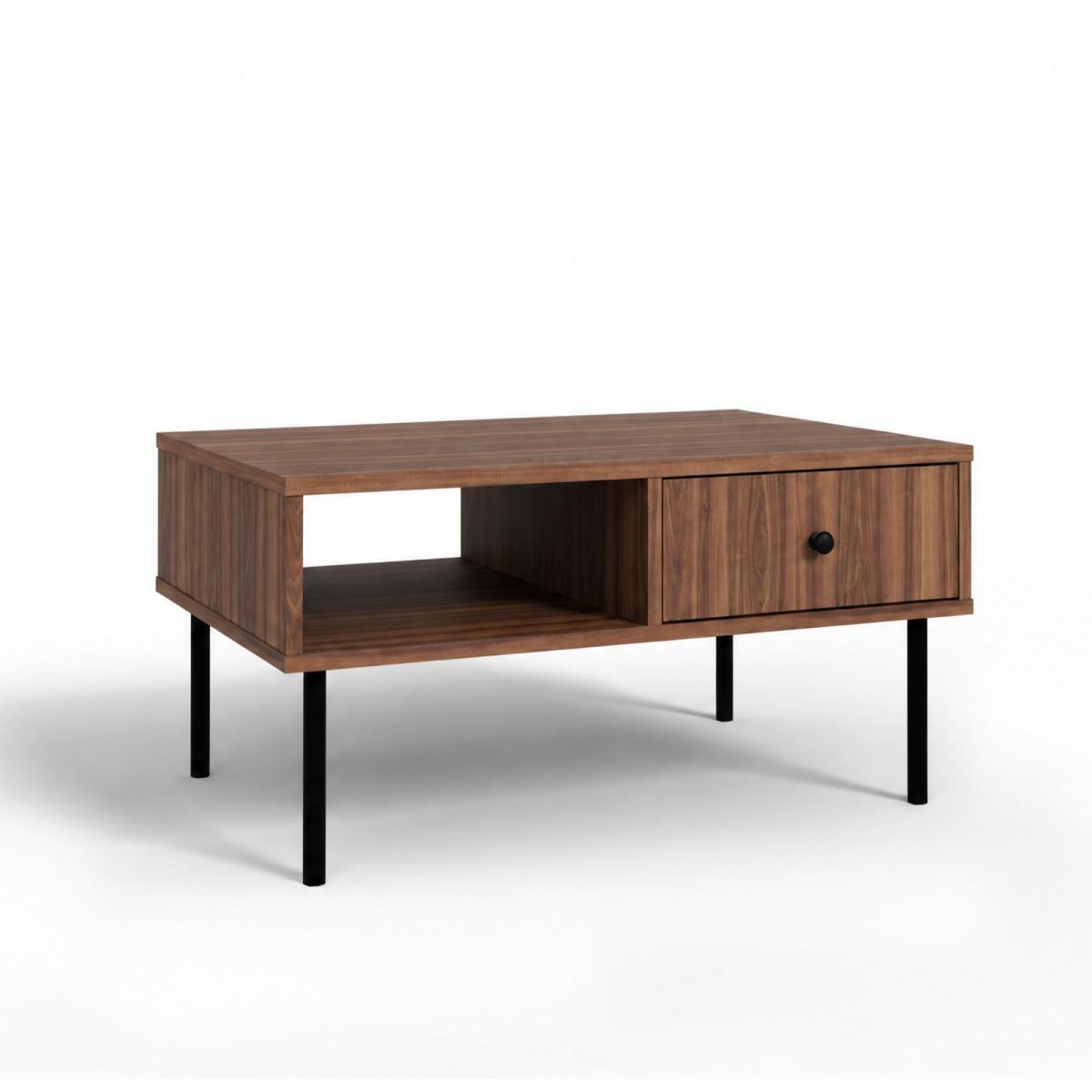 Table basse Venus 90 cm - noyer