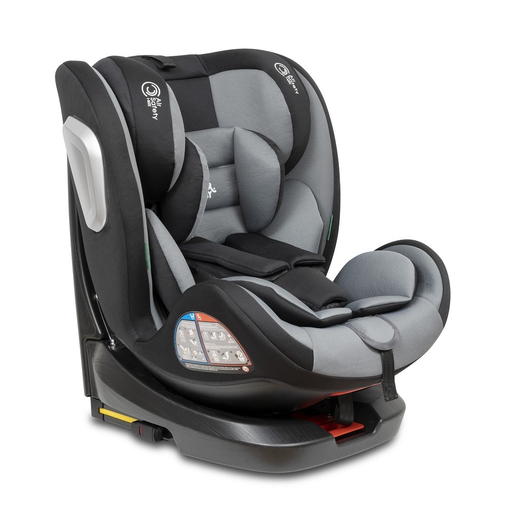 Siège auto Interbaby Aruna - gris - sécurité enfant en voiture