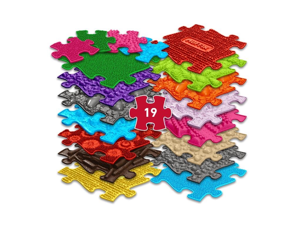 Tapis sensoriel Muffik ensemble XXL - 19 pièces
