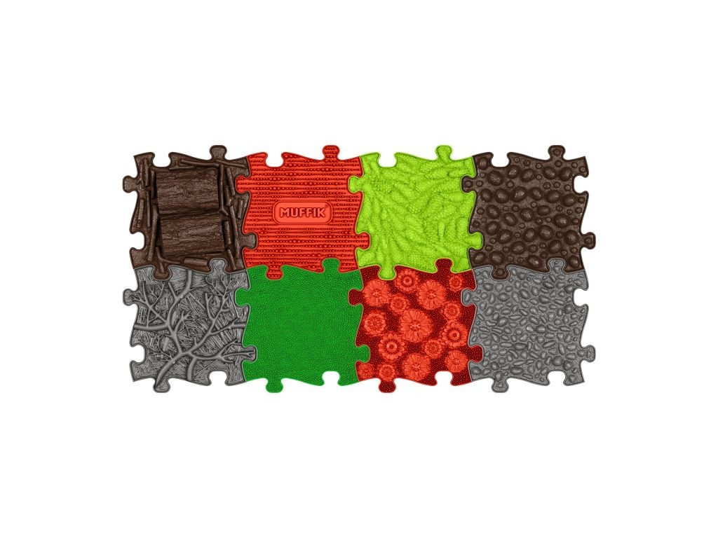 Tapis sensoriel Muffik pour chien - 8 pièces