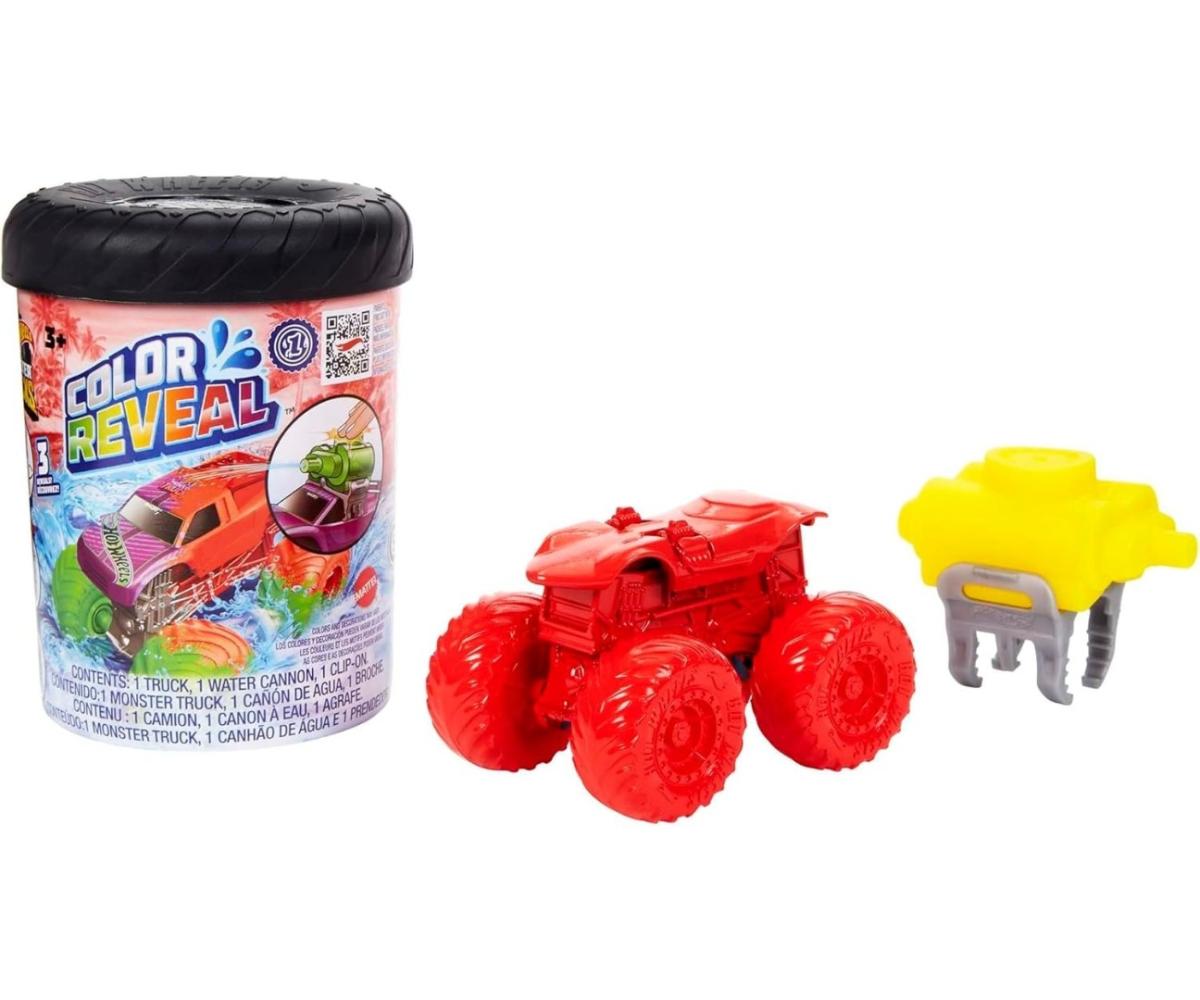 Véhicule Hot Wheels Mattel HJF39 Monster Trucks - Color Reveal