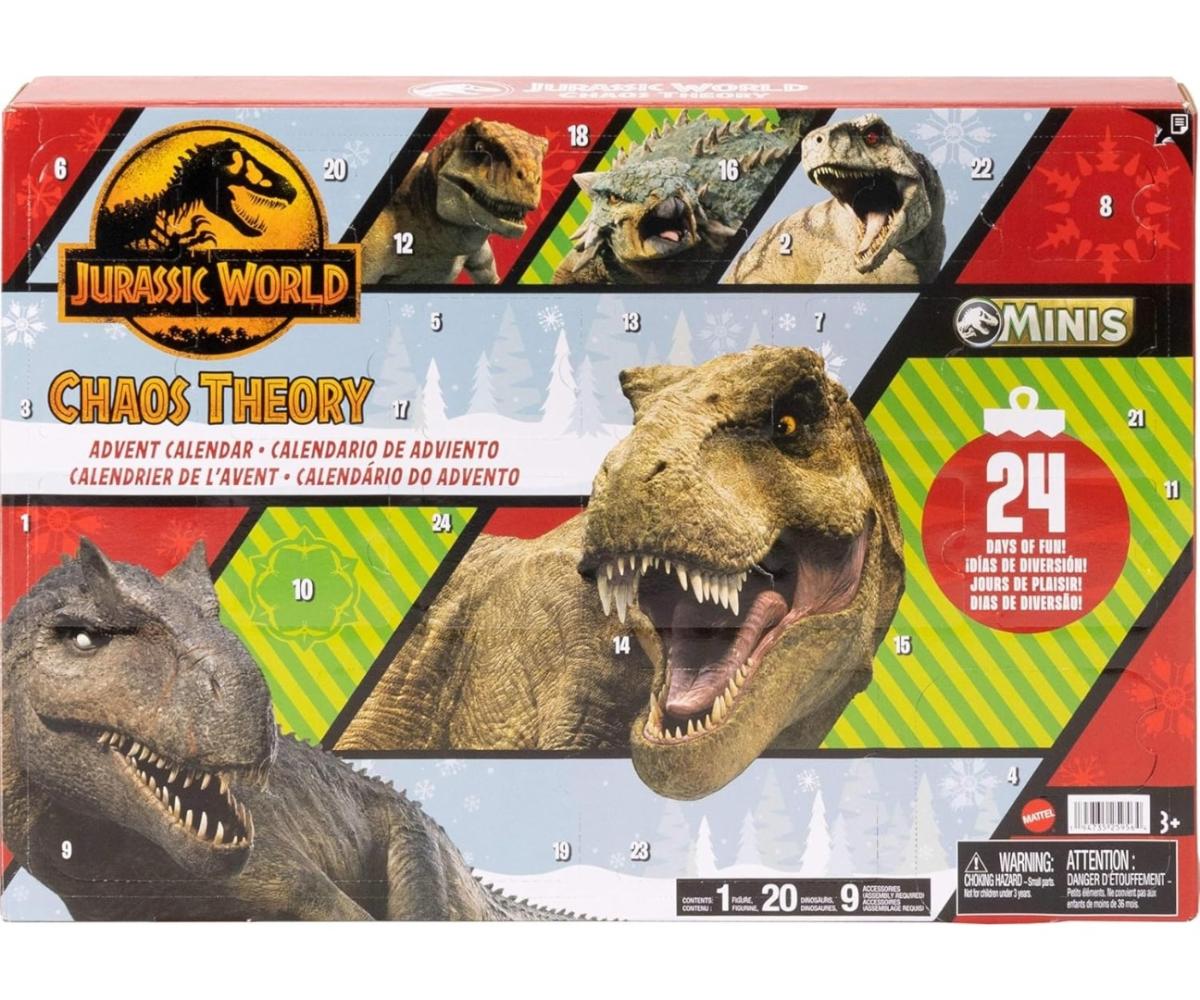 Calendrier de l'Avent Mattel JBG37 Jurassic World - 30 surprises