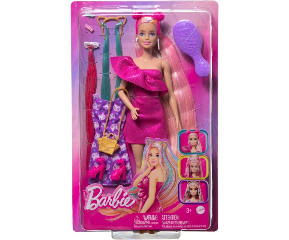 Poupée Barbie Mattel JDC85 Totally Hair - cheveux longs à coiffer